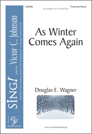 As Winter Comes Again Three-Part Mixed choral sheet music cover Thumbnail